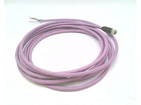 Кабель силовой соединительный M12 4-pin, 5 м, male/female, прямой, X67CA0X21.0050