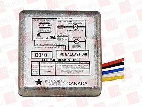 Трансформатор зажигания Артикул LD-2 от производителя LENDAR DESIGN INC