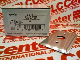 Розетка / коробка Артикул SS717 от производителя LEGRAND