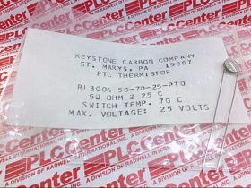 Термистор  / ограничитель тока Артикул RL3006-50-70-25-PTO от производителя KEYSTONE CARBON