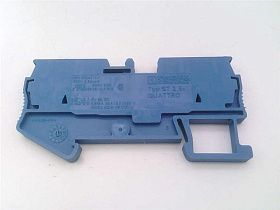 Клеммная колодка Phoenix Contact ST 2,5-QUATTRO BU, 800В/24А, пружинное соединение, синяя