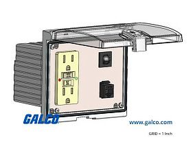 Mencom LP3-GF-RJ45-R