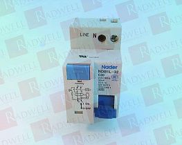 Автоматический выключатель для монтажа на дин-рейку Артикул NDB1L-32-C20-240V от производителя NADER