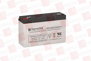 Аккумулятор Артикул SP6-12 (T1) от производителя SIGMAS TEK
