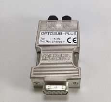 Оптоволоконный терминал OPTOSUB-PLUS-K/IN Phoenix Contact, 660 нм
