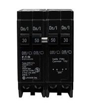 Автоматический выключатель EATON BQC230250 2P 30A/50A 120/240В 10кА