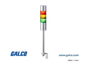 Patlite LR6-302LJBU-RYG