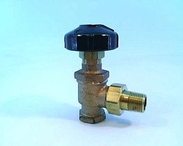 Клапан радиаторный угловой AP65-TMU-1/2" латунный