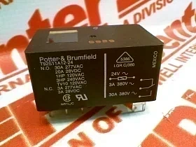 Реле / розетка Артикул T92S11A12-24 от производителя TE CONNECTIVITY