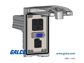 Mencom LP1-DP1-DB9-RJ45