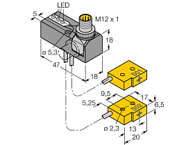 Turck NI2-Q6.5-0.16-BDS-2AP6X3-H1141/S34