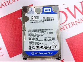 Жесткий диск WD1200BEVE 120GB