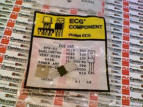 Транзистор Артикул ECG-265 от производителя PHILIPS