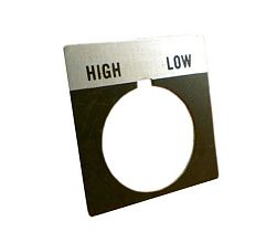 Пластина маркировочная 800T-X513 ALLEN BRADLEY, 30 мм, HIGH-LOW