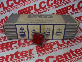 Крышка индикаторной лампы BACO CONTROLS AS82Q, красная, квадратная