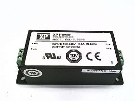 Преобразователь напряжения AC-DC ECL15US05-S, 15Вт, 5В, 3А, винтовые клеммы, XP POWER