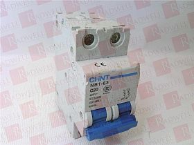 Автоматический выключатель для монтажа на дин-рейку Артикул M63-NB1-P2-C20 от производителя CHINT