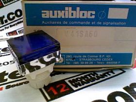 Световой индикатор квадратный синий BACO CONTROLS V41SA60