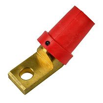 Штекерная клемма CL40FR-ANGLE-C, 400А/600В, розетка для монтажа на шину