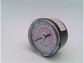 Манометр EXCELON 18-013-228W, 1-1/2", 0-60 PSI (0-11 бар), NPT 1/8"