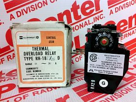 Реле перегрузки термальное RH-18B/26D ALLEN WEST, 0.38А, 600В