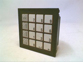 Модуль клавиатуры PanelWare B&R 4E0020.01-590, 16 клавиш с подсветкой, синий