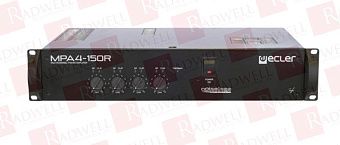 Аудиоусилитель Артикул MPA4-150R от производителя ECLER