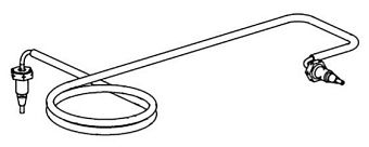 Пробирка в сборе Waters с петлей для образца 100 мкл, арт. 430001194