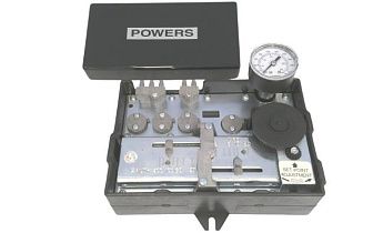 Пневматический контроллер ресивера Powers Controls RC195 с манометром, 30 PSI, 3 входа
