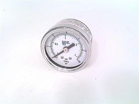 Манометр Ashcroft 15TC8PB, 0-30 PSI/KPA/BAR, 1/8" NPT, центральное заднее соединение