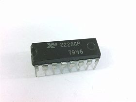 Микросхема аналогового умножителя XR2228CP DIP-16