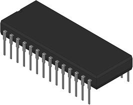 Микросхема XR88C681P28 CMOS 16-битный таймер-счетчик DIP-28 EXAR