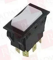 Миниатюрный клавишный выключатель Артикул TIGM5M-6S-WH-NBL от производителя CARLING SWITCH