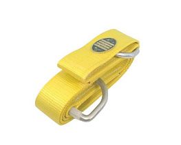 Строп страховочный перекрестный полиэстеровый с двумя D-кольцами, 1,8 м, желтый, MILLER EQUIPMENT 8183