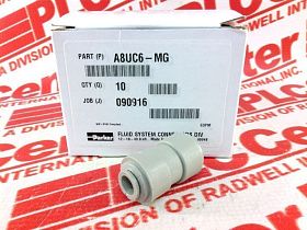 Пневматический фитинг и аксессуары Артикул A8UC6-MG от производителя PARKER