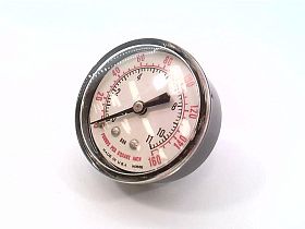 Манометр пневматический WATTS 275Y160M, 0-160 PSI, 1/4" NPT