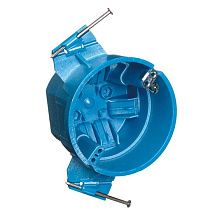 Круглый потолочный короб BH525P, ПВХ, синий, 4"x3"