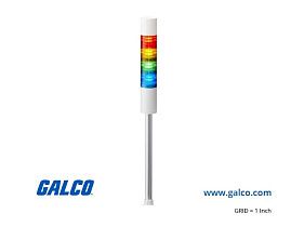 Patlite LR5-402PJBW-RYGB