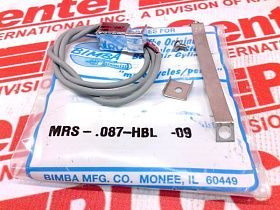 Геркон  / выключатель с магнитным эффектом Артикул MRS-.087-HBL от производителя BIMBA