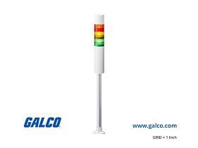 Patlite LR6-3M2PJBW-RYG