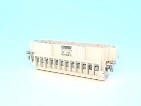 Разъем штекерный Phoenix Contact HC-B-24-ESTS, 24 контакта, 16А, 500В