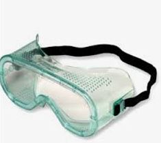 Защитные очки Honeywell A610S Spartan с зеленой оправой и прозрачными линзами