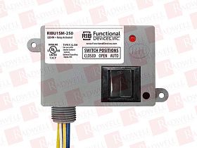 Реле / розетка Артикул RIBU1SM-250 от производителя FUNCTIONAL DEVICES