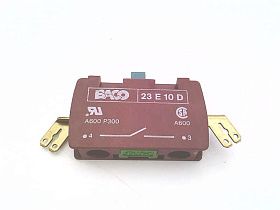 Контактный блок BACO CONTROLS 23-E-10D, 16А, 690В