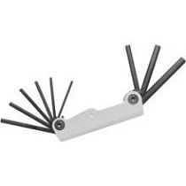 Набор шестигранных ключей Allen, 9 предметов, оранжевый, 56074