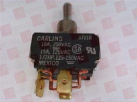 Тумблер  Артикул 6GO53-73/TABS от производителя CARLING SWITCH