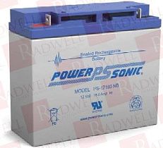 Аккумулятор Артикул PS-12180-F2 от производителя POWER SONIC