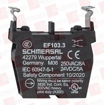 Клемма Артикул EF103.3 от производителя SCHMERSAL
