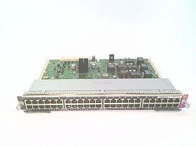 Модуль/стойка ПЛК WS-X4748-RJ45V+E от CISCO