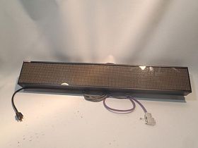 Промышленное табло MARQUEE EZMT2L20C-P, 2 строки, 20 символов, красная подсветка, Profibus